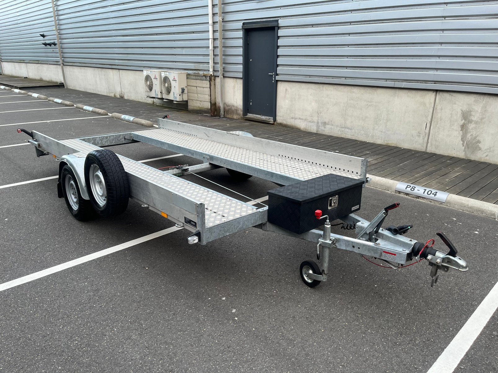Anssems AMT 1300KG 400x188 autoambulance autotransporter, Ophalen, Zo goed als nieuw
