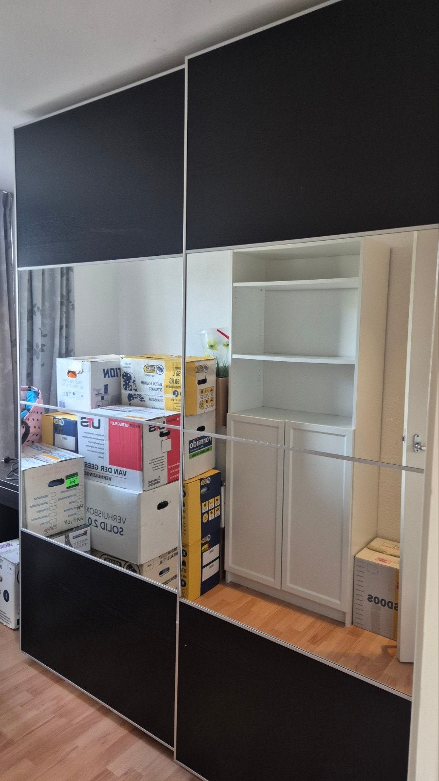 Ikea Pax kast 200x236 met planken en lades