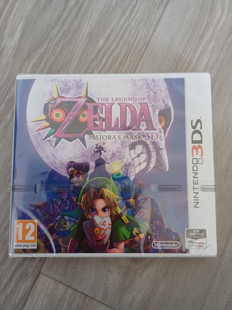 Zelda 3DS Majora's Mask sealed, Spelcomputers en Games, Avontuur en Actie, 1 speler, Nieuw, Ophalen of Verzenden