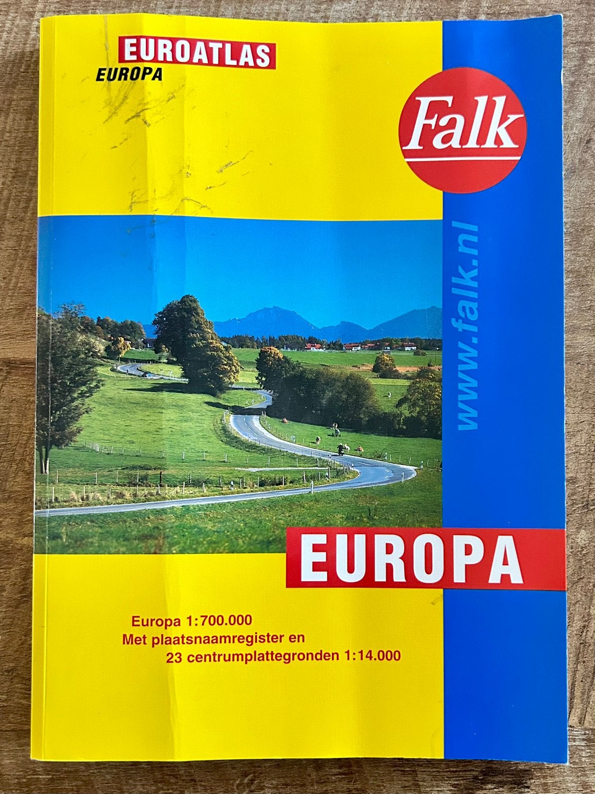 Falk euroatlas Europa (2003), Gelezen, 2000 tot heden, Landkaart, Europa Overig