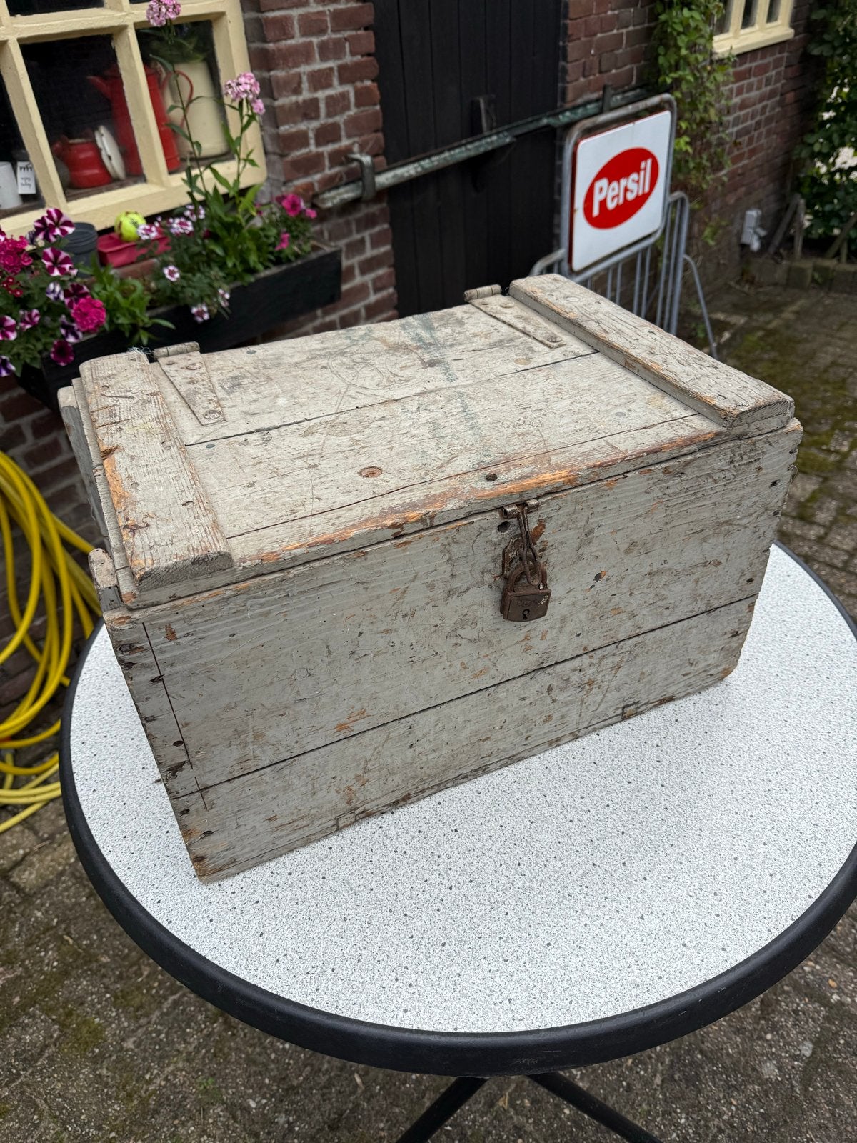 Vintage Oranjeboom bierkrat uit 1939 - Uniek verzamelobject, Ophalen of Verzenden