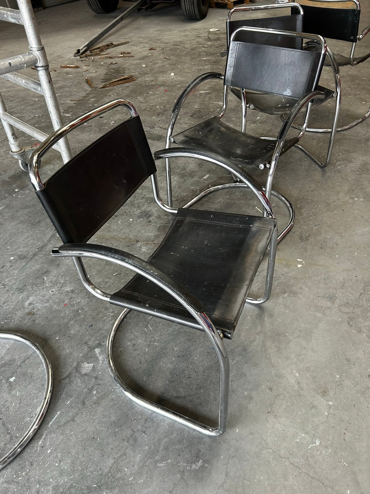 5 Marcel Breuer vintage Bauhaus italiaanse design OPKNAPPERS, Ophalen