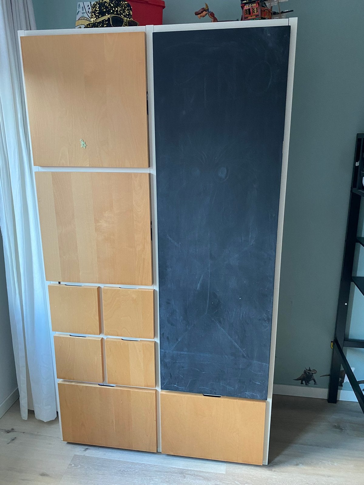 IKEA Stuva / visthus kledingkast met lades en planken, Ophalen, Gebruikt, 50 tot 100 cm, Met lade(s)