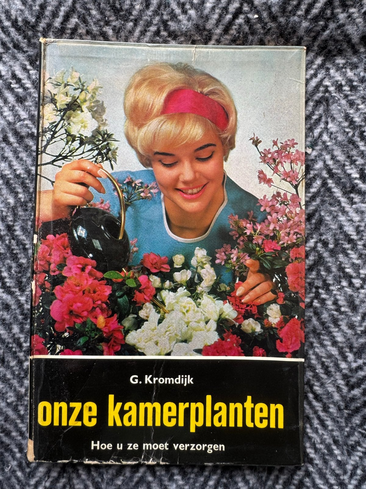 Onze Kamerplanten - G. Kromdijk (Vintage Boek), Boeken, Wonen en Tuinieren, Ophalen of Verzenden, Gelezen, Kamerplanten