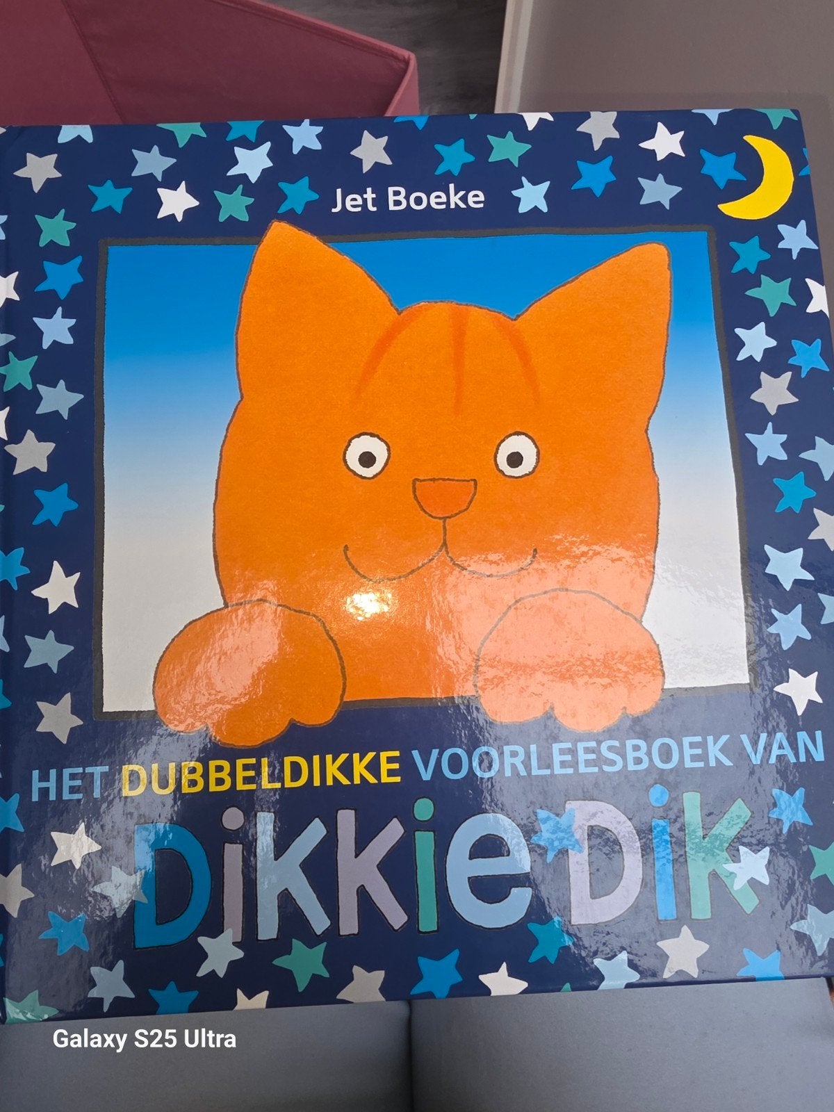 Het Dubbeldikke Voorleesboek van Dikkie Dik - Jet Boeke, Jongen of Meisje, Ophalen of Verzenden, Zo goed als nieuw, Voorleesboek