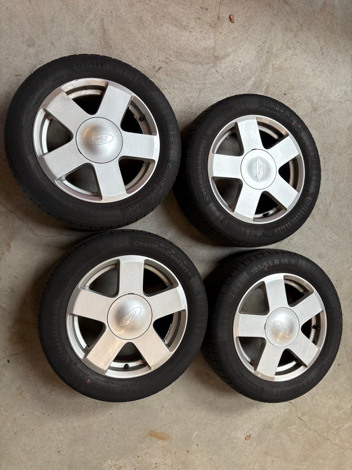 Ford fiesta velgen 15 inch, Auto diversen, Wieldoppen, Ophalen, Gebruikt