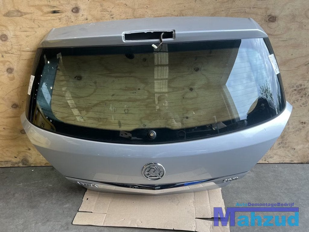 OPEL ASTRA H Hatchback zilver Z2AU achterklep 2003-2011, Auto-onderdelen, Gebruikt, Deur, Opel Automobile GmbH, Ophalen of Verzenden