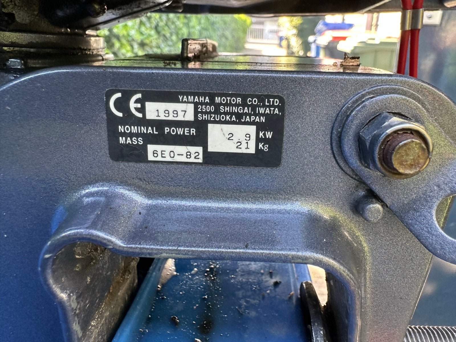 Yamaha 4 PK buitenboordmotor - 1997, Ophalen, Gebruikt, Motor en Techniek