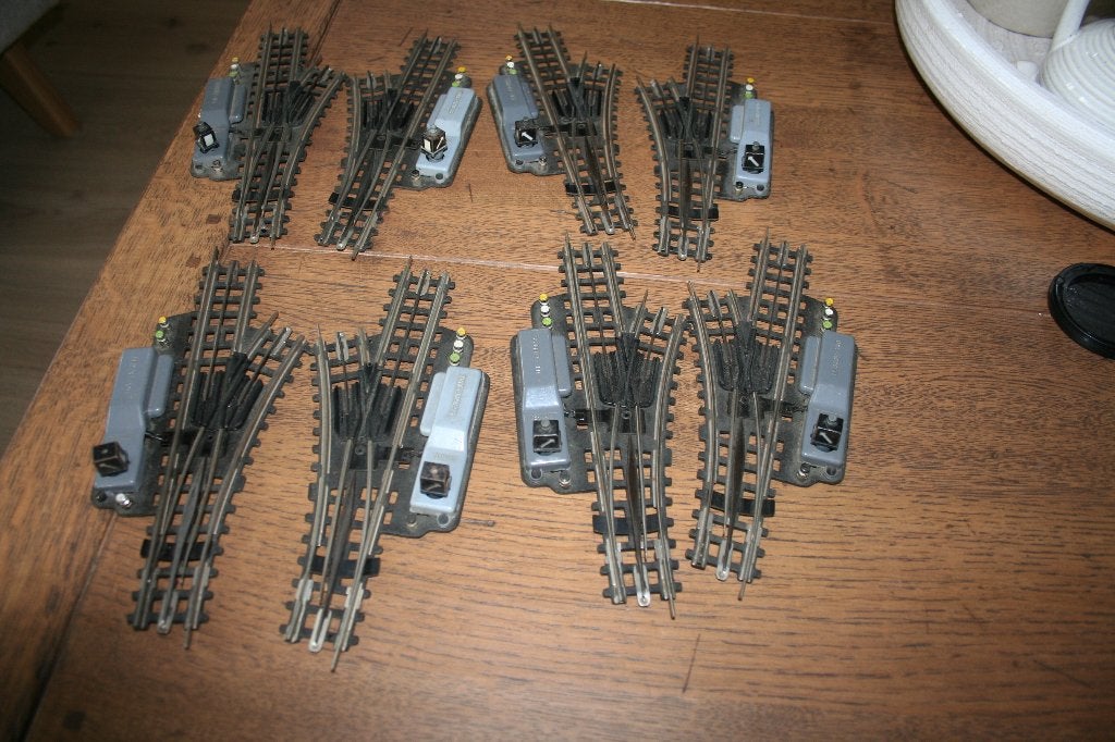 trix express elektrische wissels, Gebruikt, Gelijkstroom, Trix, Rails
