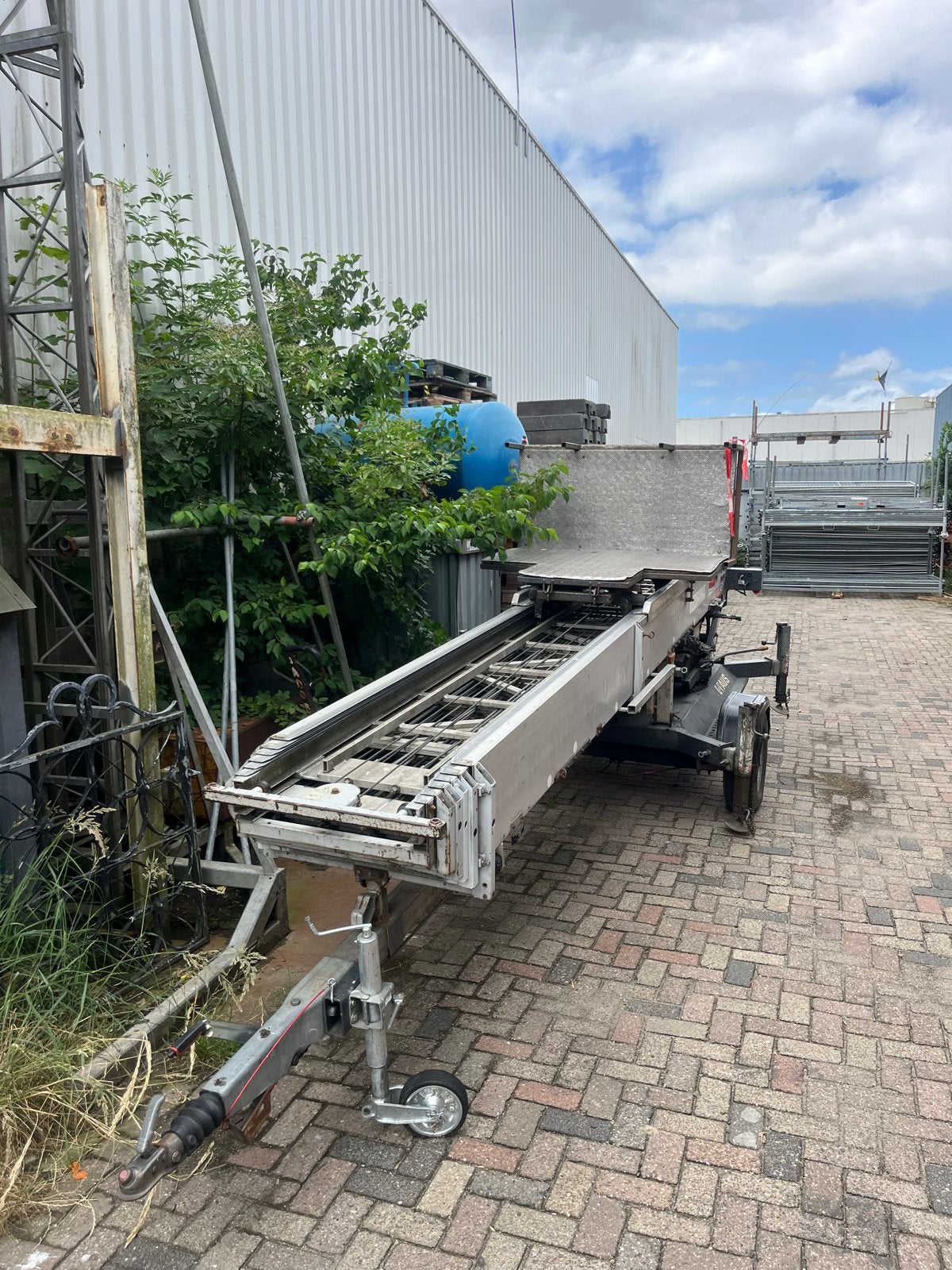Pannenlift Verhuislift Steigerlift - 18m werkhoogte, Ophalen of Verzenden, RV werkt, Rvwerkt@gmail.com, Bennebroekerdijk 98 C
