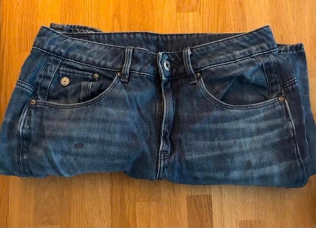 2 x G-STAR RAW jeans. Wijdte 27 en Lengte 30 en 32, Verzenden, Zo goed als nieuw, Blauw, W30 - W32 (confectie 38/40)