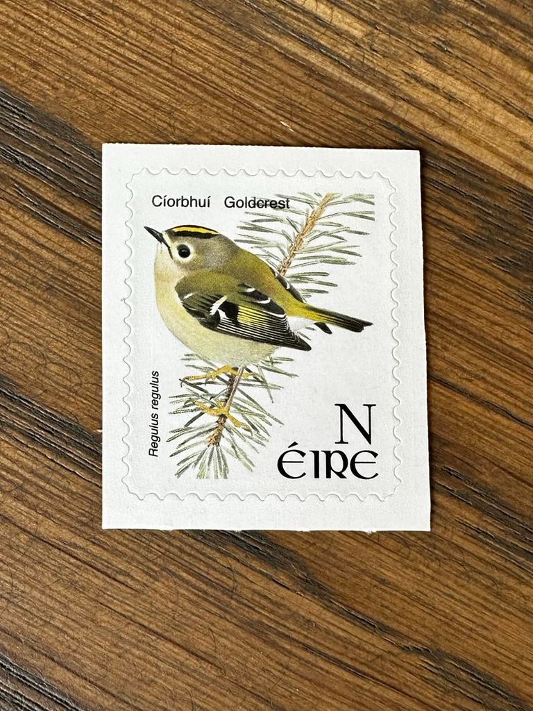 Ierland 2001 Vogels Postfris - Goudhaantje, Ophalen of Verzenden, Ierland, Postfris