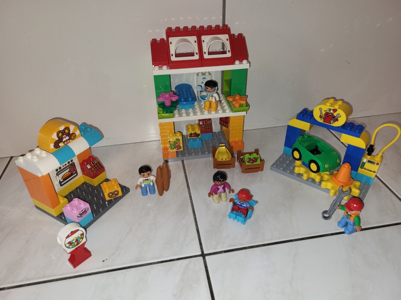 Duplo stadsplein grote set, Gebruikt, Ophalen of Verzenden, Duplo, Duplo