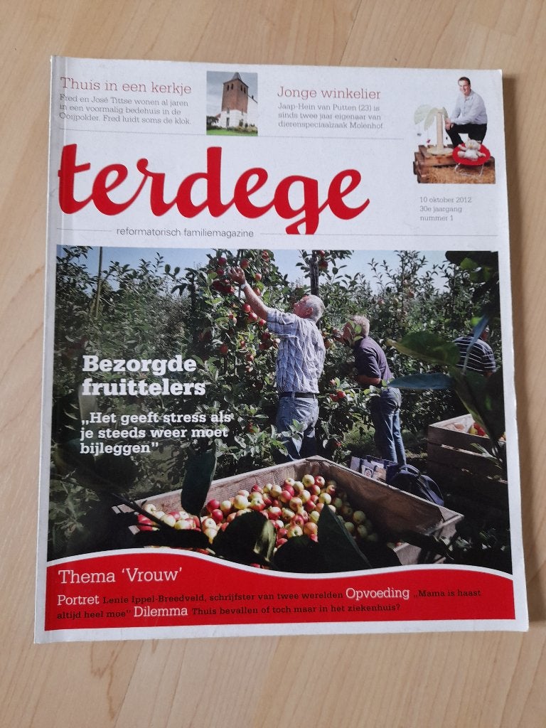 DIVERSE TIJDSCHRIFTEN TERDEGE 2012, Ophalen of Verzenden, Gelezen