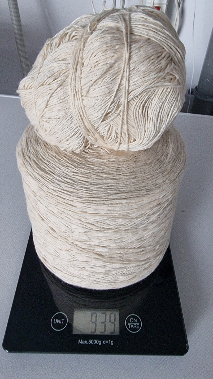 Cone 100% katoen garen - 939 gram, Ophalen of Verzenden, Zo goed als nieuw, Breien of Haken, Wol of Garen