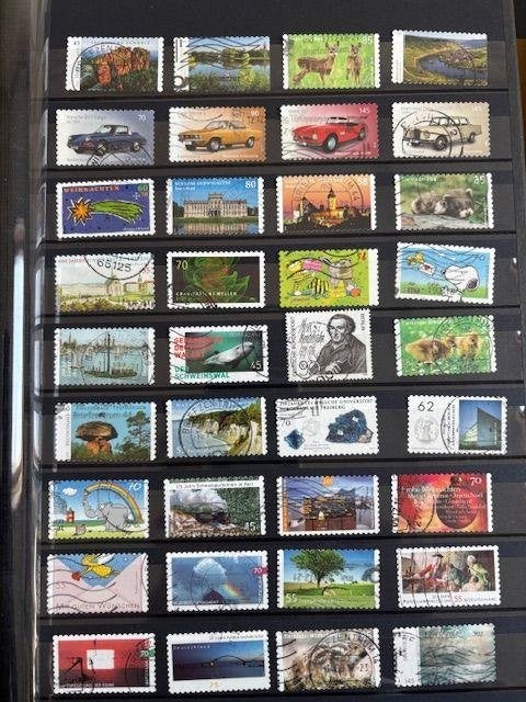 postzegels Duitsland, Verzenden, 1990 tot heden, Gestempeld