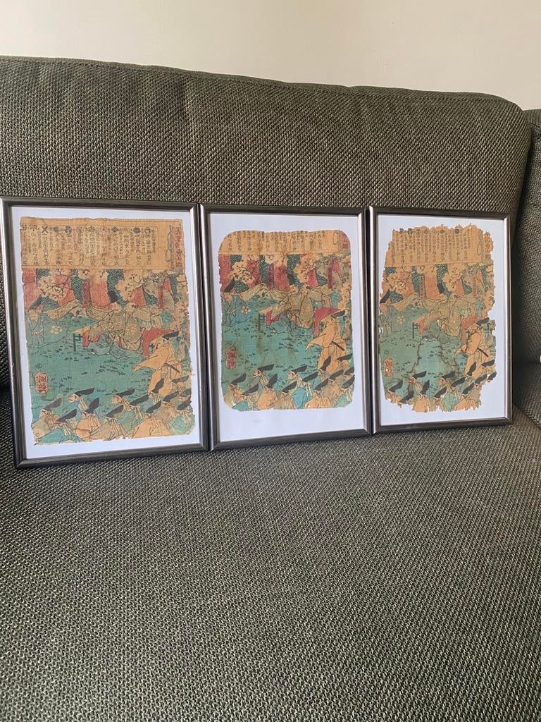 Japanse prints, Ophalen of Verzenden