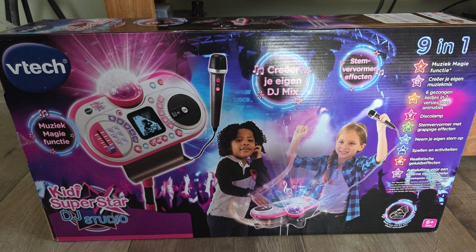 VTech Kidi SuperStar DJ Studio - Microfoon stoort, Ophalen of Verzenden, Gebruikt, 6 jaar of ouder