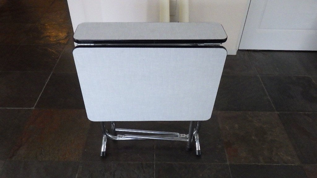 vintage formica plooitafel, Ophalen