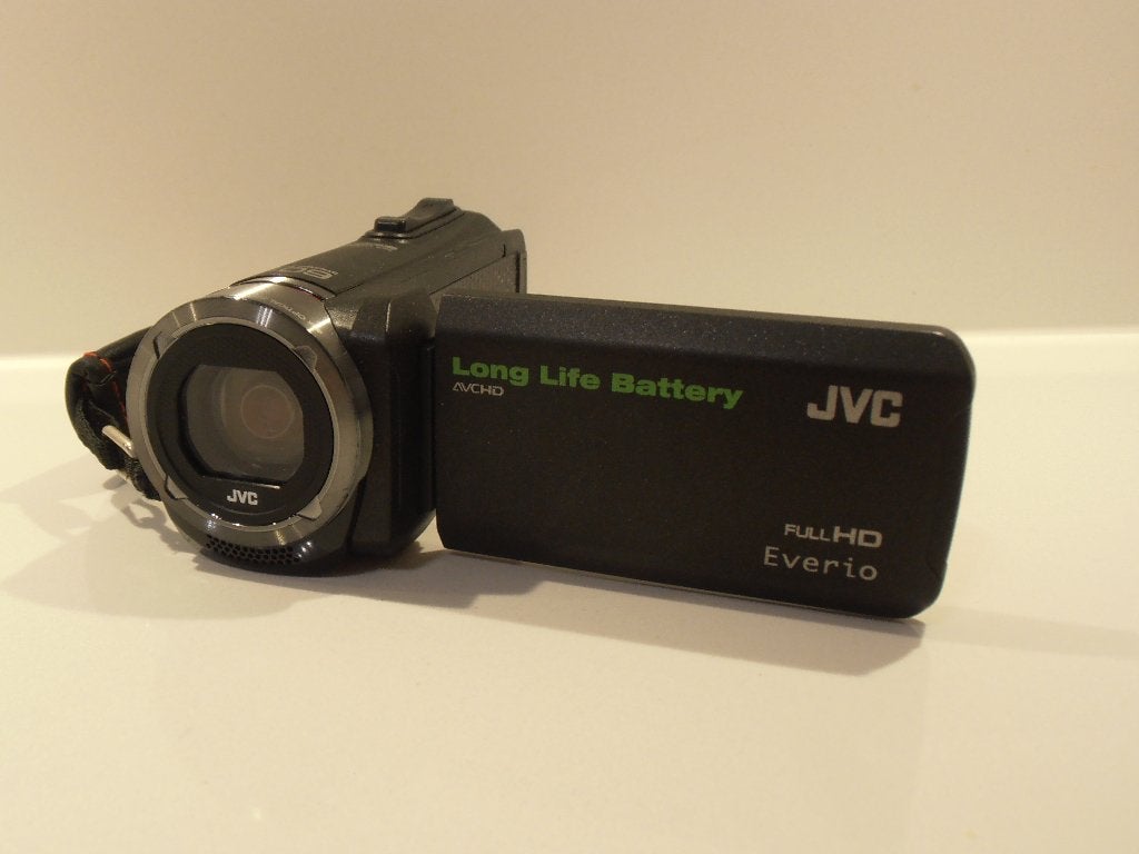 JVC digitale filmcamera GZ-F125BE, Full HD, Verzenden, JVC, 20x of meer