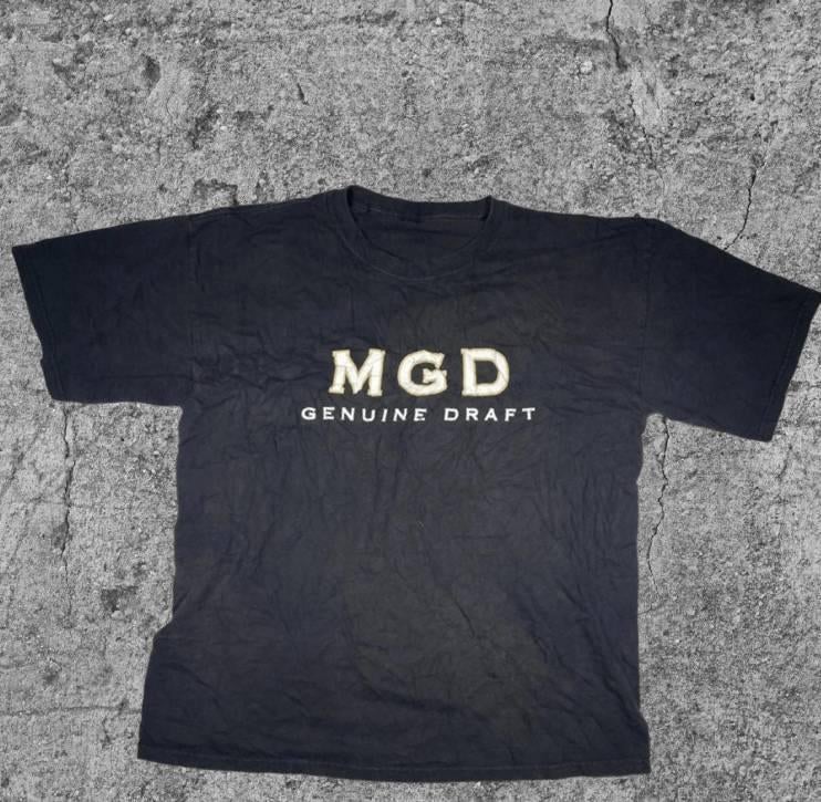 Vintage Harley Davidson MGD Genuine Draft T-Shirt XL HD-024, Vintage, Verzenden, Vintage, Maat 56/58 (XL)
