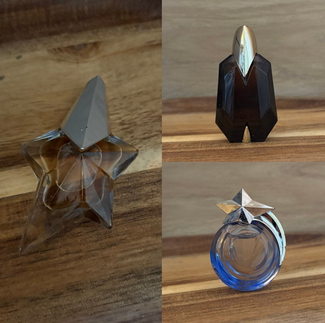 3 x Vintage Mugler - Alien, Angel edt & Angel edp *RARE, Verzenden, Nieuw, Miniatuur, Gevuld
