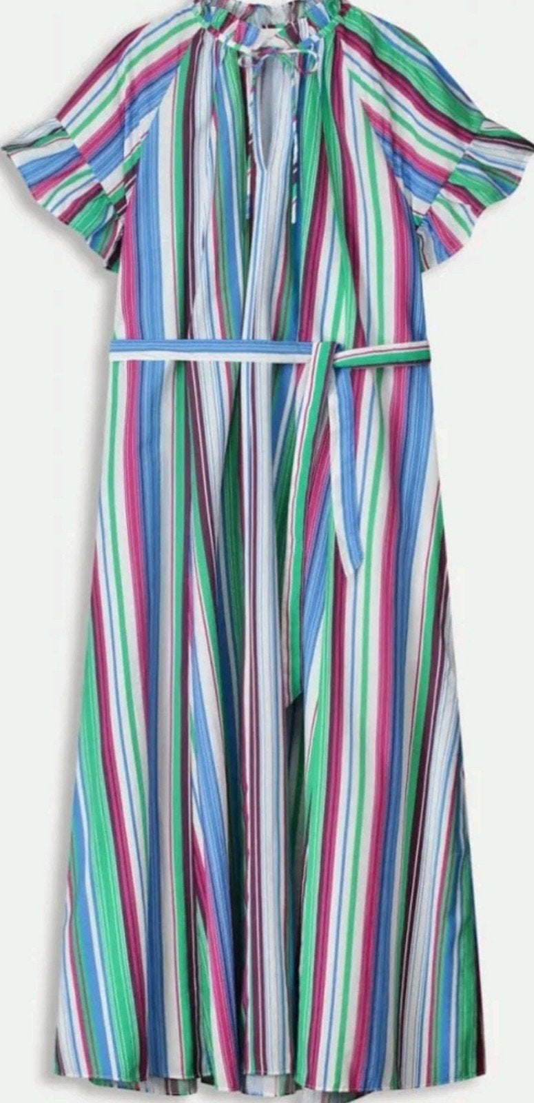 :POM Amsterdam Jurk 'Striped Sicily' – Kleurrijke Gestreepte, Kleding | Dames, Maat 38/40 (M), Nieuw, Ophalen of Verzenden, Pom Amsterdam