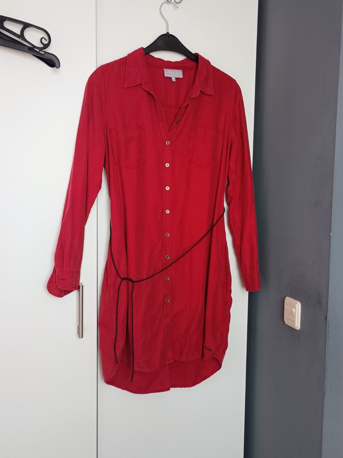 Elvira jurk - Maat 40, Ophalen of Verzenden, Knielengte, Gedragen, Rood