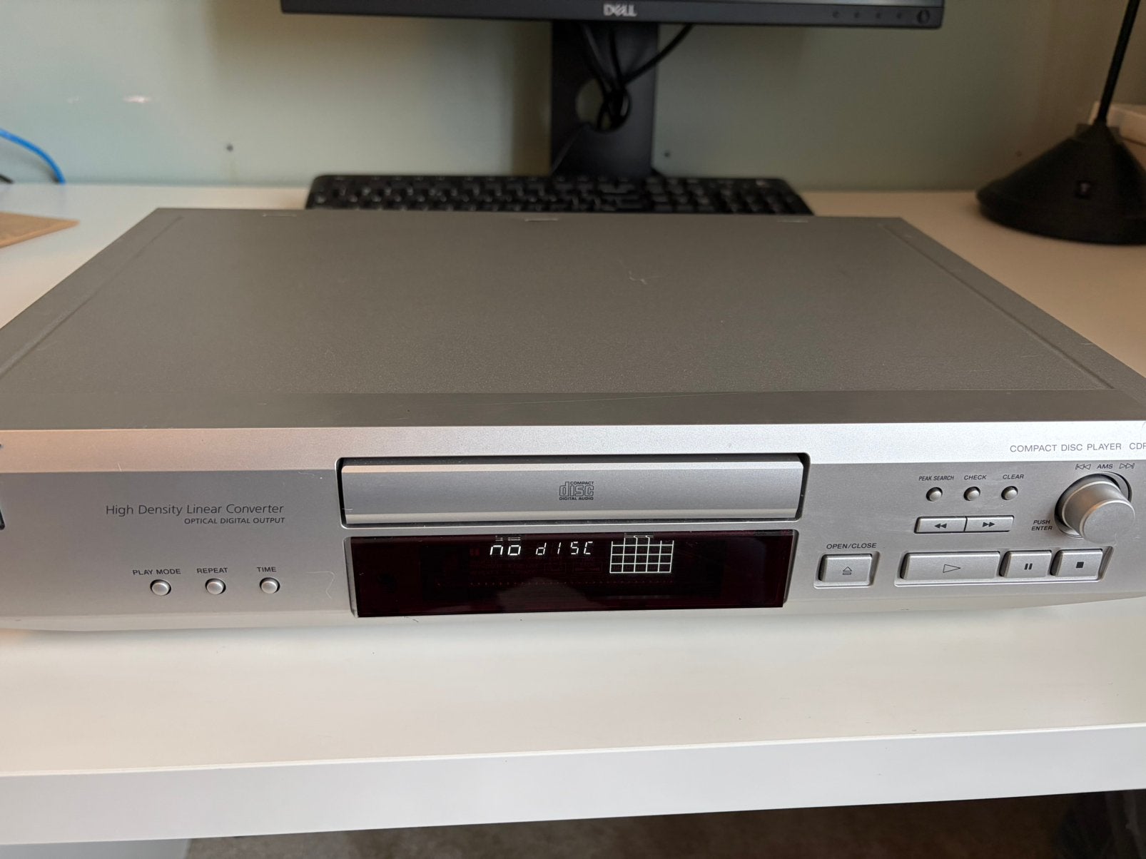 Sony CDP-XE230 CD speler, Ophalen of Verzenden, Gebruikt, Sony