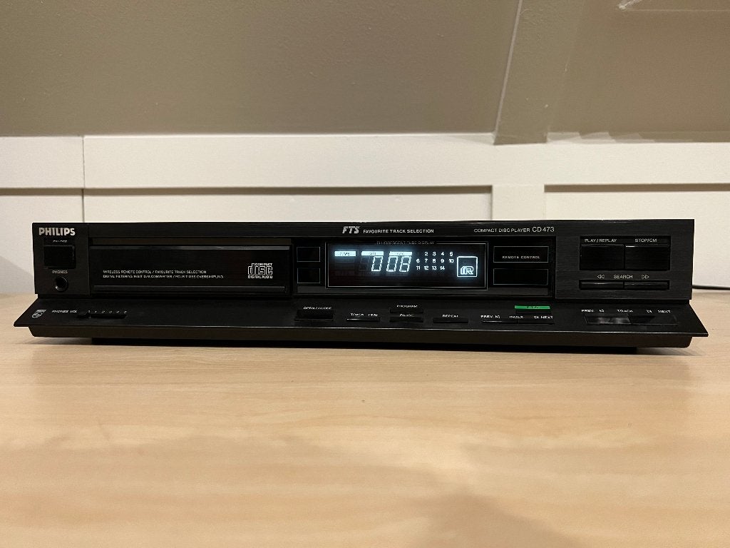 ✅ Philips CD473 Compact Disc Player, Audio, Tv en Foto, Cd-spelers, Ophalen of Verzenden, Gebruikt, Philips