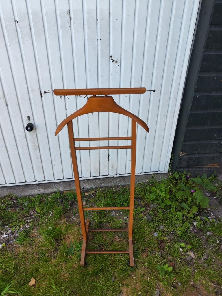 Vintage Fischel Kledingbutler - Made in Italy, Ophalen, Gebruikt, Hout, Overige typen