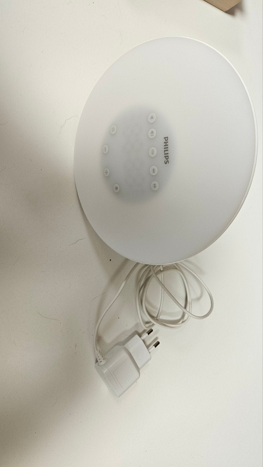 Philips Wake-up Light HF3505 - Wekker met licht en geluid, Ophalen of Verzenden, Zo goed als nieuw, Digitaal