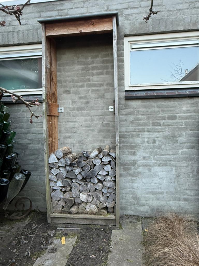 Houthok van Douglas hout, Gebruikt, Overige typen, Minder dan 200 cm, Zonder ramen