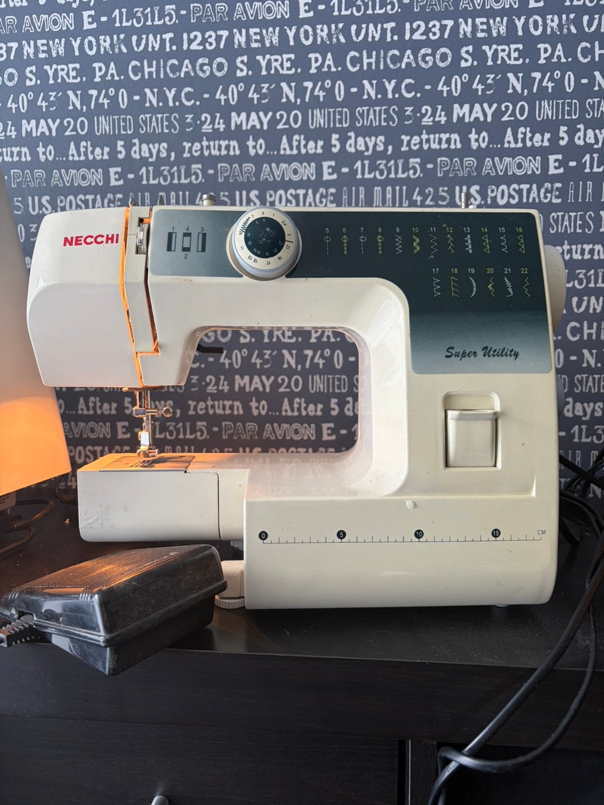 Necchi SUB22 naaimachine, Ophalen of Verzenden, Zo goed als nieuw, Naaimachine, Overige merken