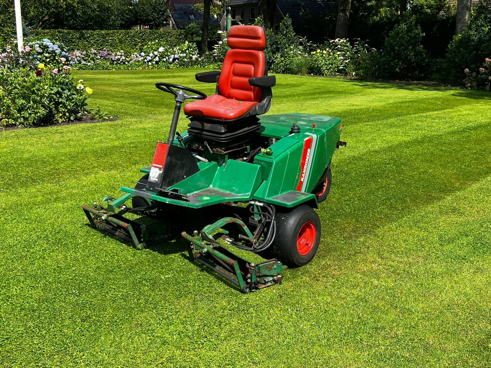Ransomes GT Classic Greenway Kooimaaier, Ophalen, Gebruikt, Opvangbak, 120 cm of meer