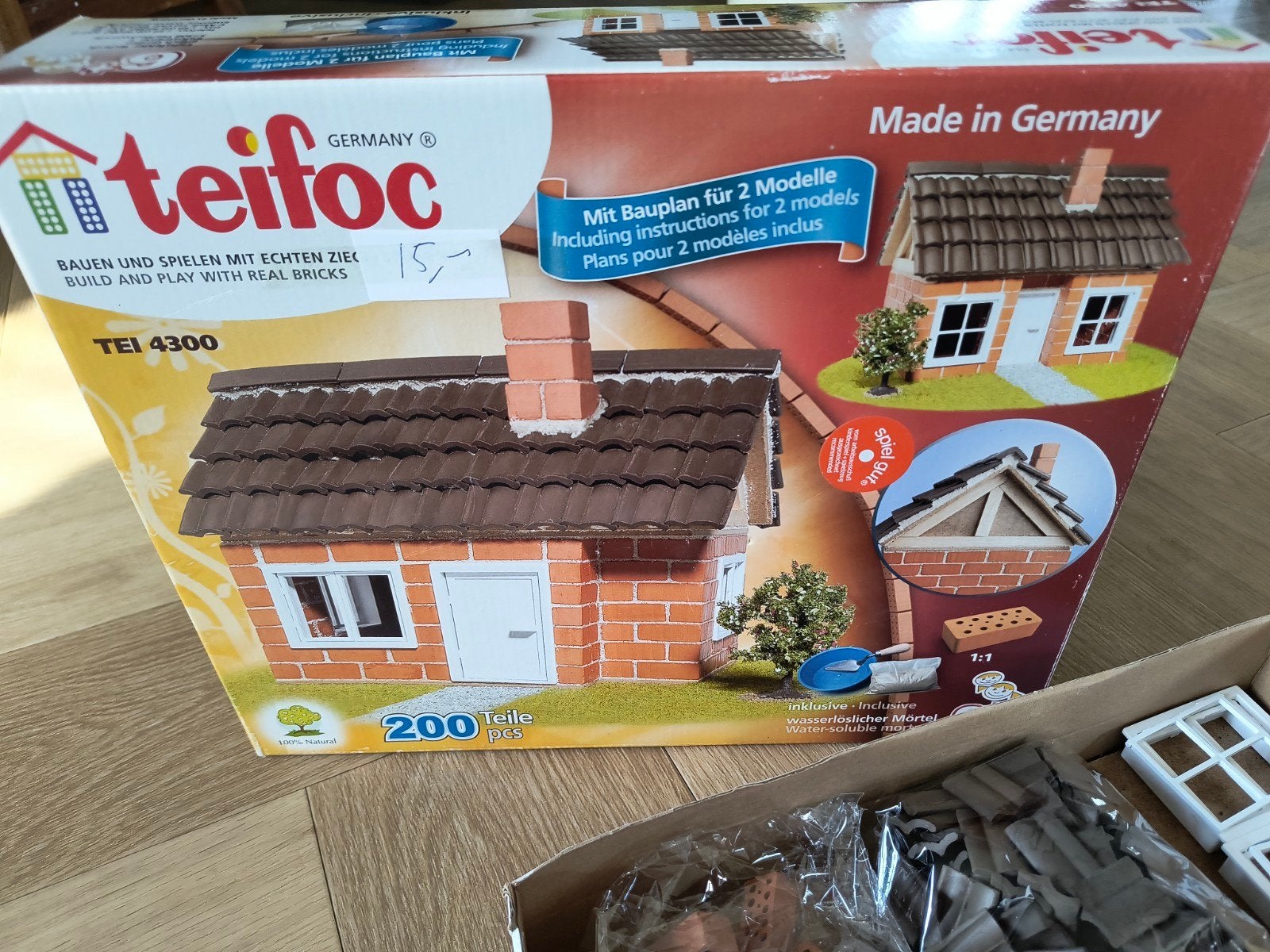 Teifoc 4300 Educatief Bouwpakket met echte baksteentjes!, Ophalen of Verzenden, Gebruikt, Overige merken