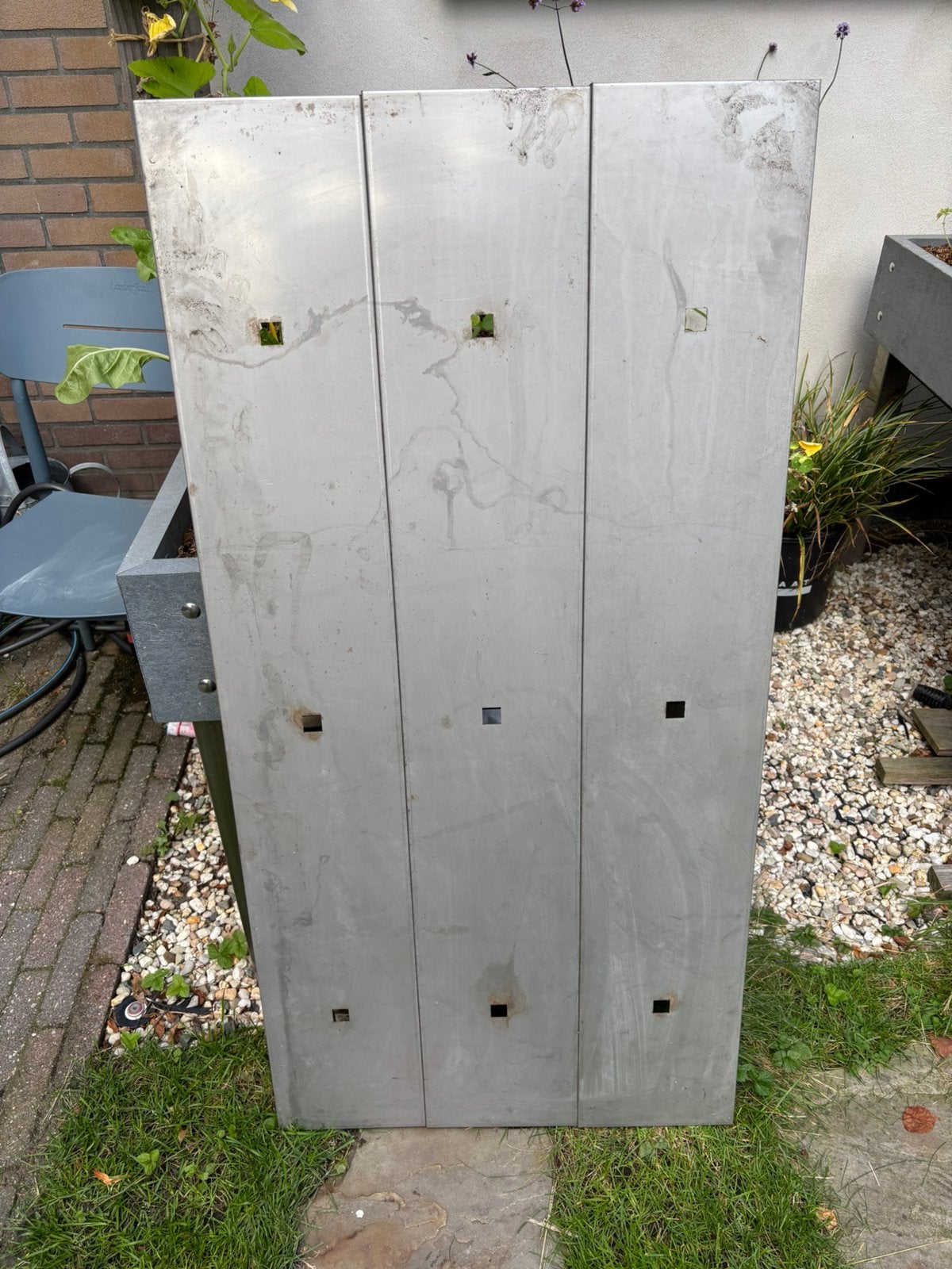 Makkelijke moestuin bodem plaat 60x120, Ophalen, Gebruikt