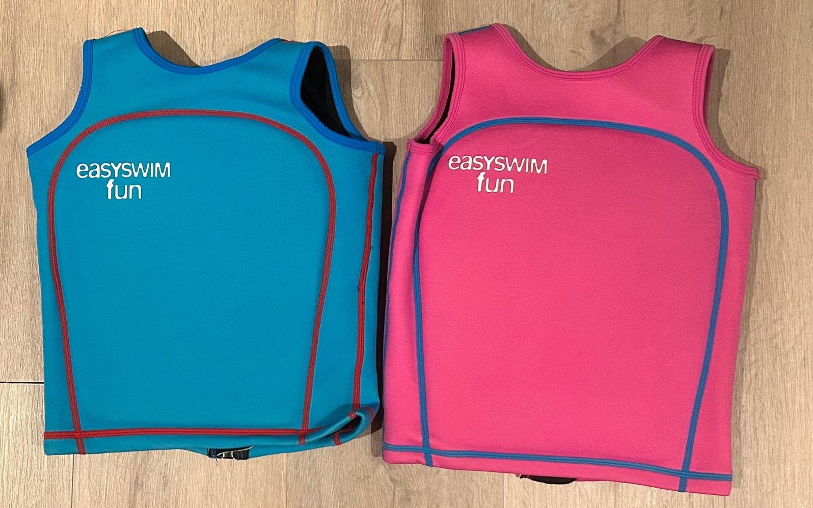 2 EasySwim Fun zwemvestjes maat M en L, Ophalen of Verzenden, Gebruikt, Jongen of Meisje, Zwem-accessoire