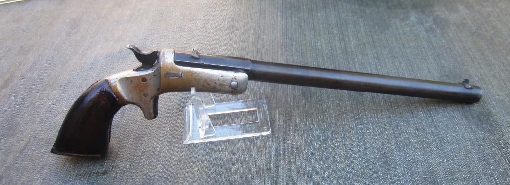 antiek pistool J Stevens 32RF Vrijgesteld, Ophalen of Verzenden