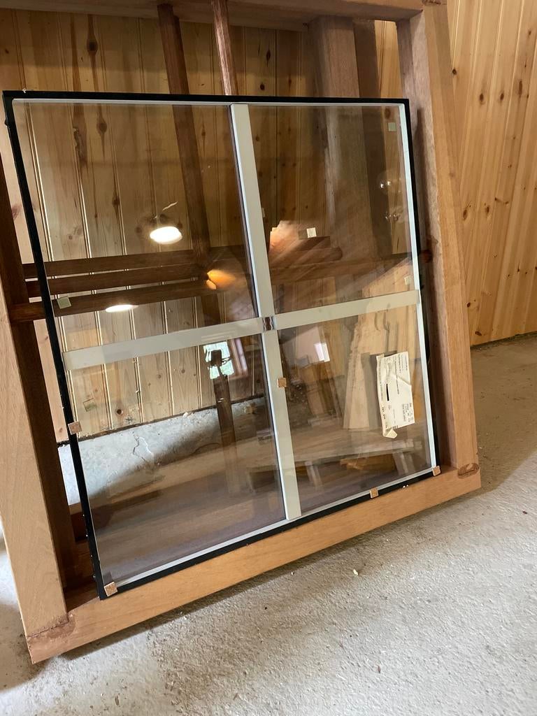 Nieuw Semco Renova HR++ Dubbelglas Raam (767x816mm), Doe-het-zelf en Verbouw, Glas en Ramen, Nieuw, Gevelraam of Ruit, 80 tot 120 cm