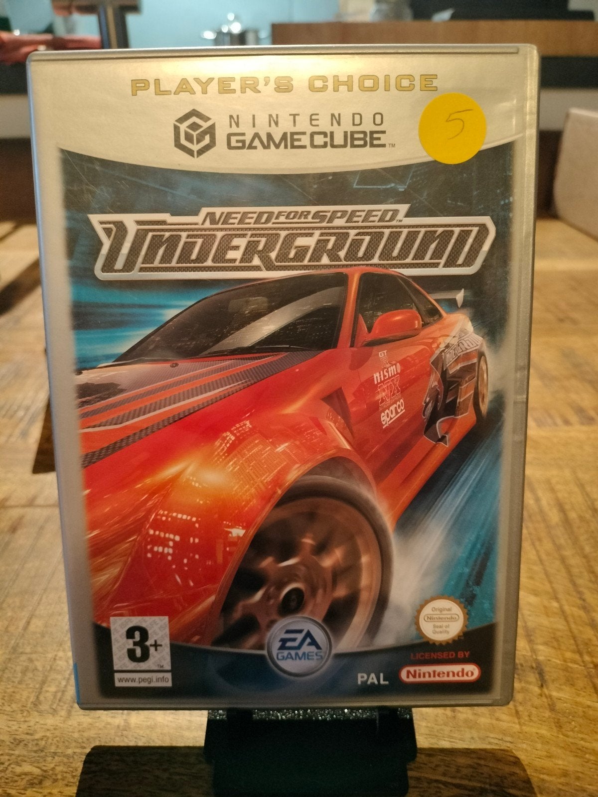 Need for Speed Underground - Nintendo GameCube, Gebruikt, Racen en Vliegen, 2 spelers, Eén computer
