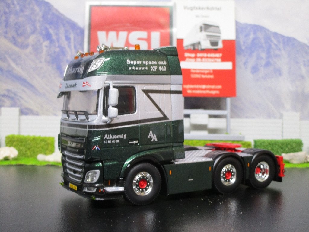 wsi 01-5094 allan alkaersig daf xf super space cab 6x2, Ophalen of Verzenden, Nieuw, Bus of Vrachtwagen, Wsi