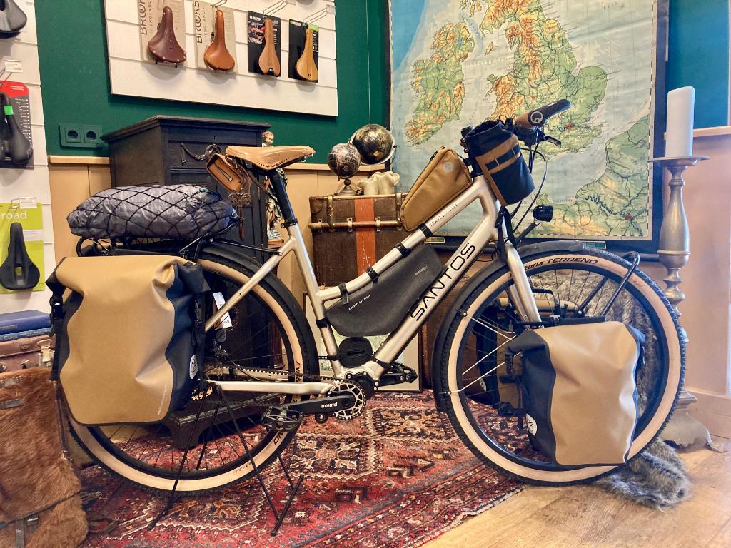 Santos Travel Lite+ Pinion D53 - Eleanor, Fietsen en Brommers, Fietsen | Dames | Damesfietsen, Zo goed als nieuw, Overige merken
