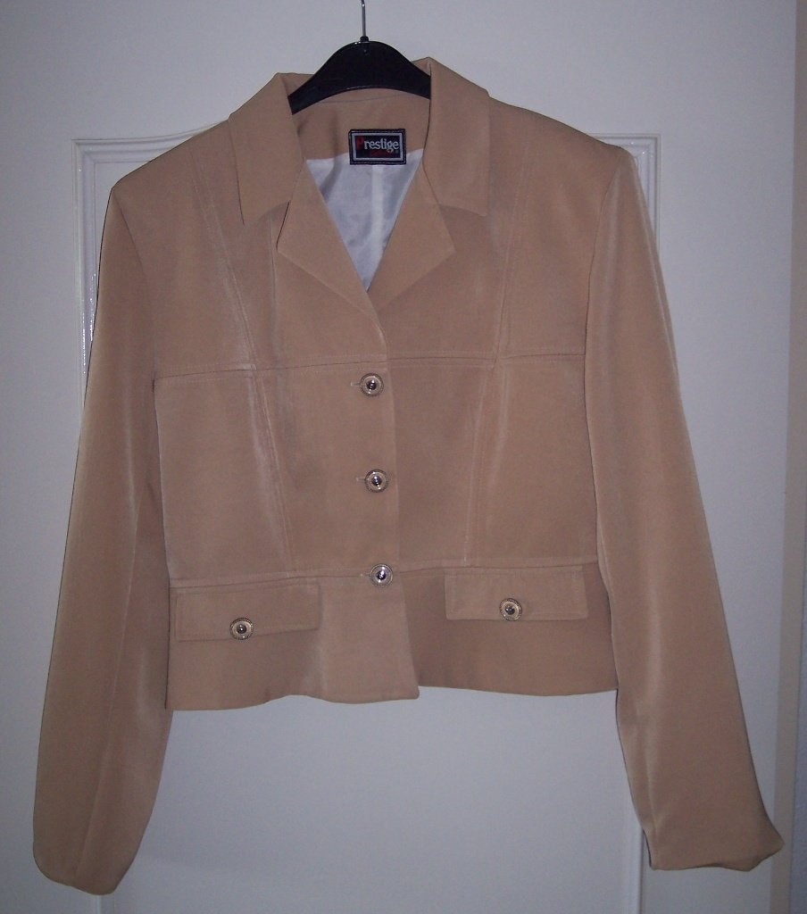 Jasje M zandkleur camel ( Jool ), Maat 38/40 (M), Overige kleuren, Ophalen of Verzenden, Zo goed als nieuw