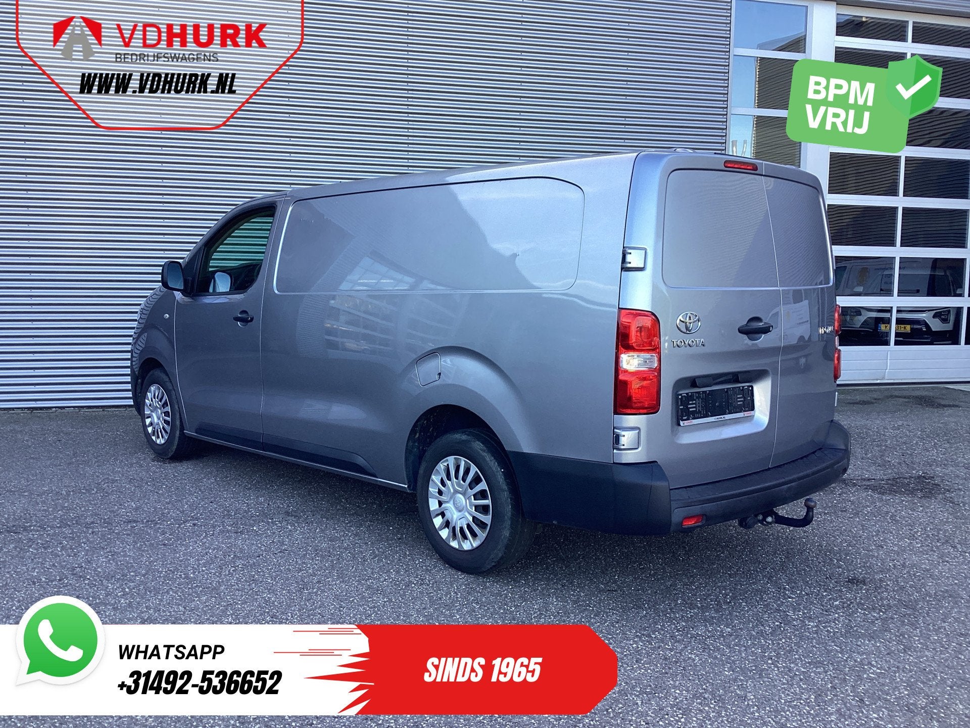 Toyota ProAce Worker 2.0 145 pk L3 2.5t Trekverm/ Cruise/ Tr, Voorwielaandrijving, 145 pk, Stof, Gebruikt