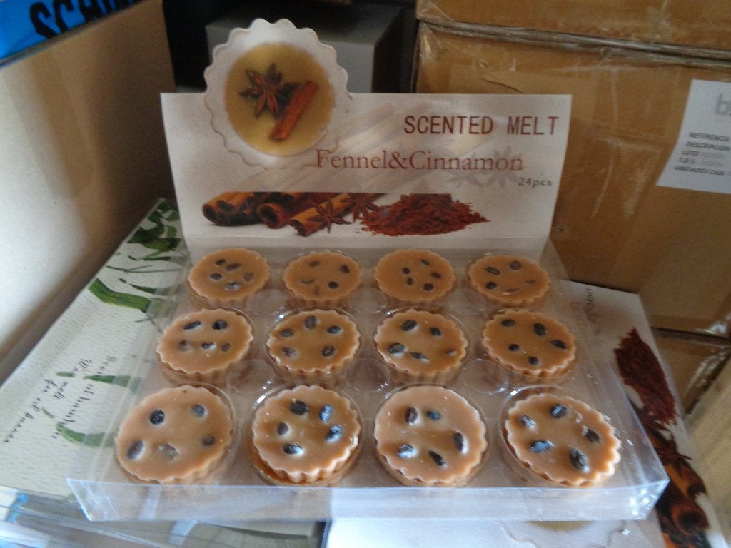 PARTIJ WAXMELT VENKEL + KANEEL IN DISPLAY, ., Nieuw, Ophalen of Verzenden, .