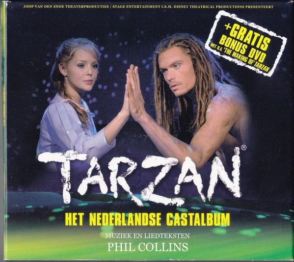 Various – Tarzan (Het Nederlandse Castalbum) CD + DVD, Cd's en Dvd's, Ophalen of Verzenden, Zo goed als nieuw, Soundtrack of Musical