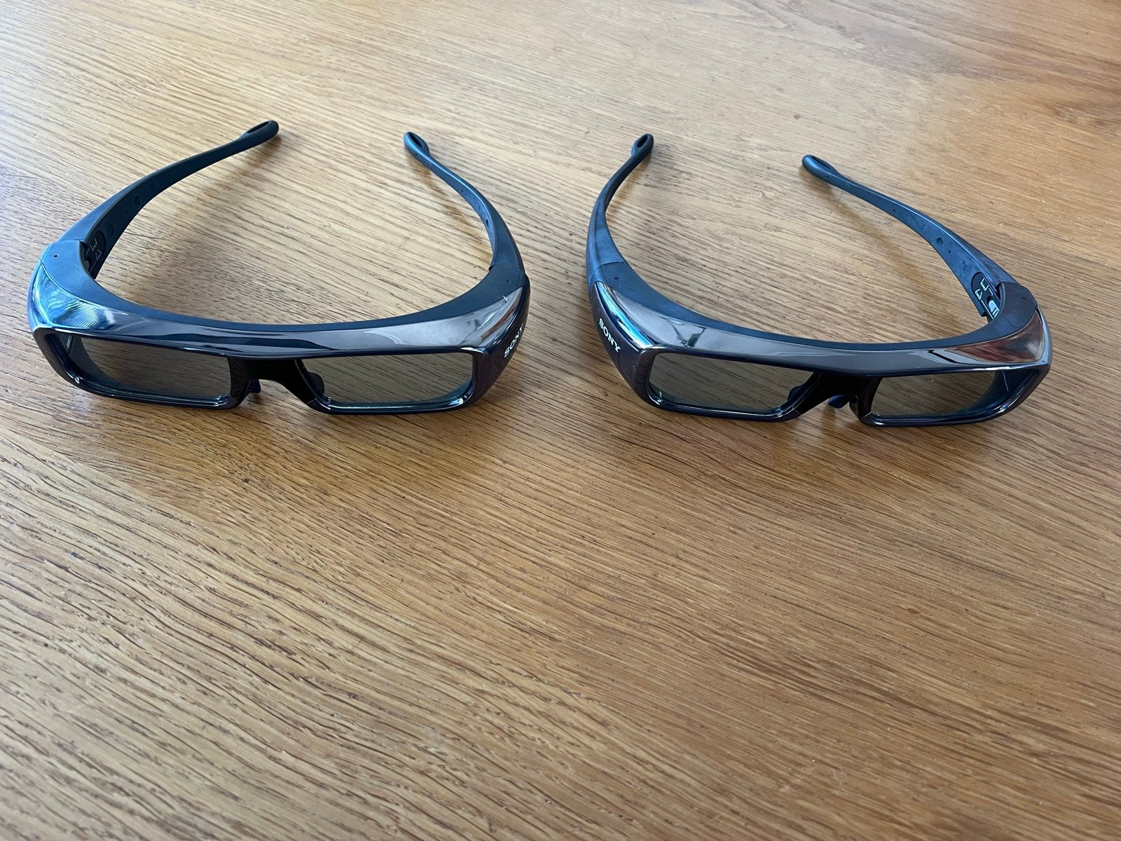 2 Sony 3D brillen zwart, Ophalen of Verzenden, Gebruikt