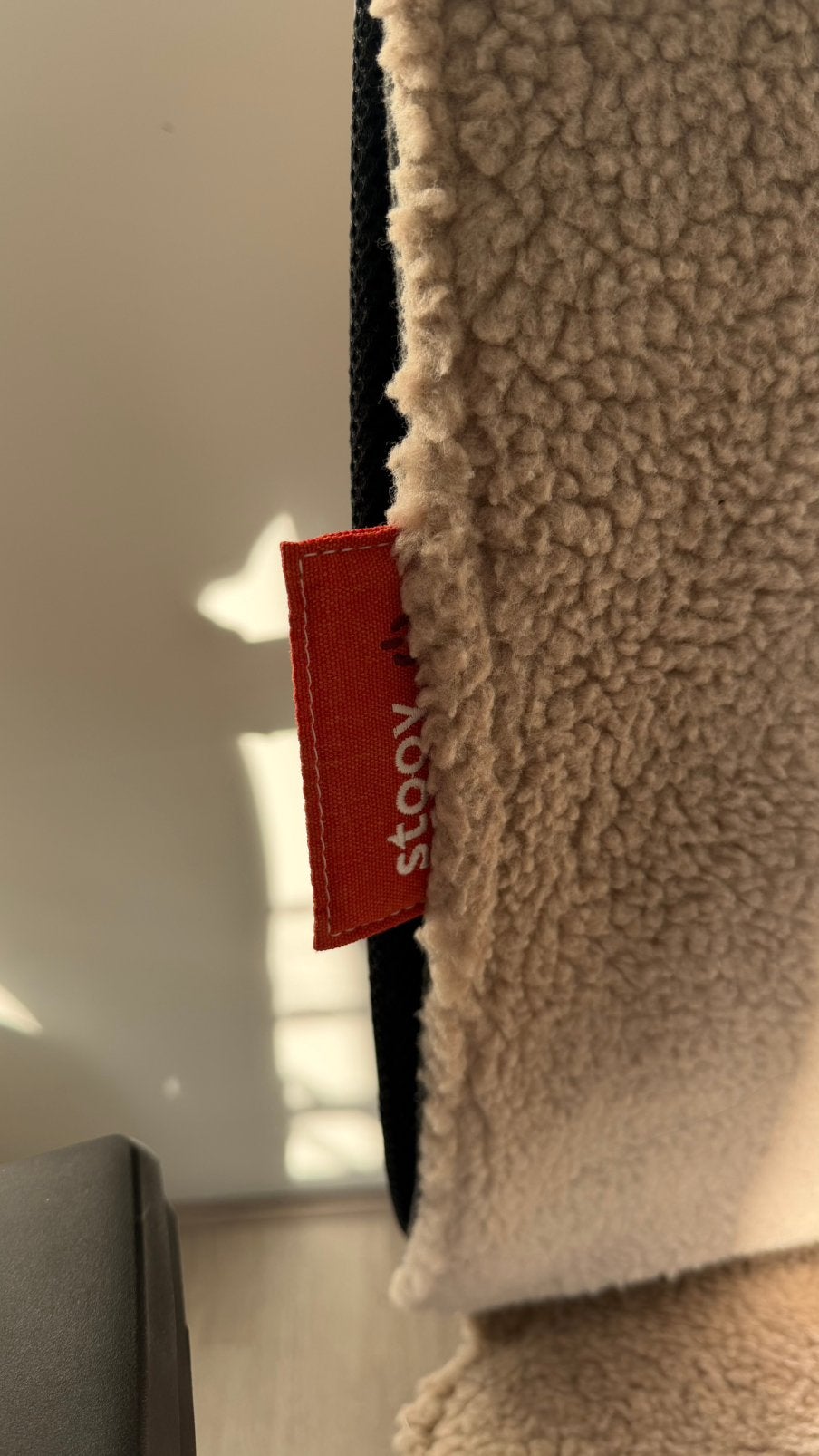 Stoov Big Hug XL – Beige | Big Battery | Excellent Condition, Huis en Inrichting, Ophalen of Verzenden, Zo goed als nieuw, Beige