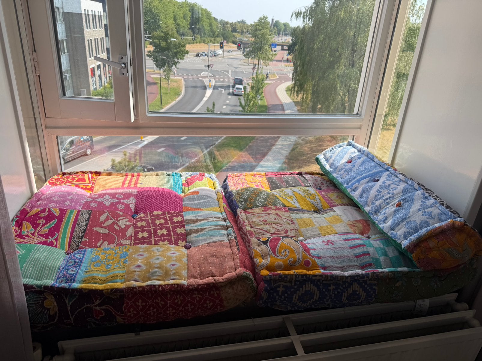 Pallet kussens/ tuinkussens, Tuin en Terras, Tuinmeubel-accessoires, Ophalen, Zo goed als nieuw